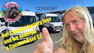 We had a Consort Motorhomes factory tour and we ordered a Consort Reef S2 on a Peugeot Boxer chassis [upl. by Nalyad]