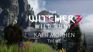 Witcher 3  Kaer Morhen Theme  Ambience amp Music  Meditate like a Witcher [upl. by Nojid]