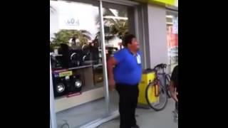 EL SERRUCHO GORDO BAILA AFUERA DE COPPEL [upl. by Lunn]