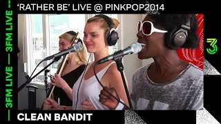 Clean Bandit  Rather Be live  pinkpop 2014  3FM Live  NPO 3FM [upl. by Enaud]