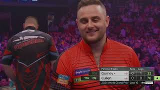 2024 BoyleSports World Grand Prix Joe Cullen v Daryl Gurney [upl. by Delora482]