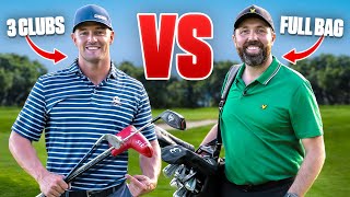 Can I Beat Rick Shiels With Only 3 Clubs Stroke Play [upl. by Hsemar]