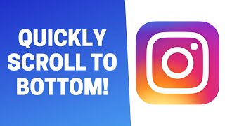 How to Scroll To The Bottom Of An Instagram Page [upl. by Nodroj]