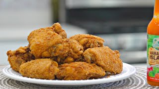 The SECRET To Make The Perfect CRISPY Fried Chicken Wings [upl. by Kolodgie]