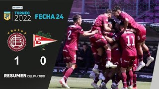 Reserva  Fecha 24 del Torneo 2022  Lanús  Estudiantes [upl. by Vincenta]