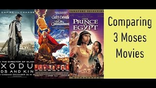 Comparing 3 Moses Movies [upl. by Osugi]