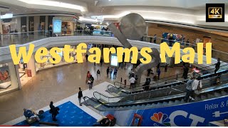 Westfarms Mall Farmington Ct  walk thru  4K Travel Video [upl. by Kutchins]