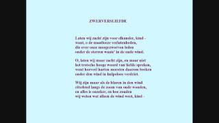 Adriaan Roland Holst  Gedicht Zwerversliefde [upl. by Romo]