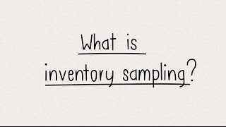 Inventory Sampling  Stocktaking made easy [upl. by Ikey]