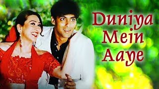 Duniya Mein Aaye  Salman Khan  Rambha  Judwaa Songs  Kumar Sanu  Kavita Krishnamurthy [upl. by Ennyroc]