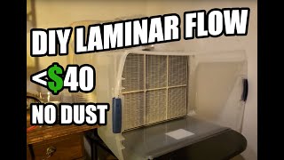 DIY laminar flow hood Cheap Easy Quick Great for spin coating and photolithograpy [upl. by Graubert]