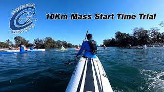 Currumbin Creek Paddlers Club  10Km Mass Start Time Trial  Carbonology Sport SS1 Zest X [upl. by Nicko306]