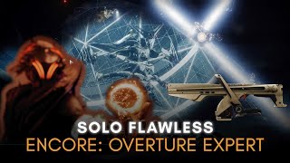 Solo Flawless  New Exotic Mission  Encore Overture Expert  Choir of One  Warlock  Destiny 2 [upl. by Elbertine908]