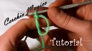 Tutorial cerchio magico uncinetto [upl. by Aisul]