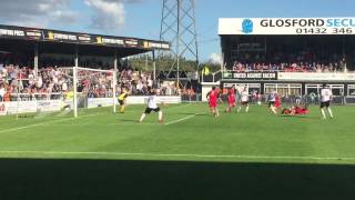 HerefordGoals  Hereford FC In Action Highlight Video of Hereford 21 Boldmere [upl. by Ramled13]