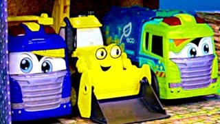 Müllauto Feuerwehr Bagger Kinder Kran Traktor Spiele mit KinderSpielzeug Kinderspielzeugkanal [upl. by Edna]