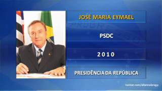 Jingles dos candidatos à Presidência 2010 [upl. by Ennairac]