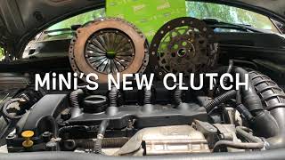 Replacing Clutch On A Mini Cooper R56 Part 1 [upl. by Koosis]