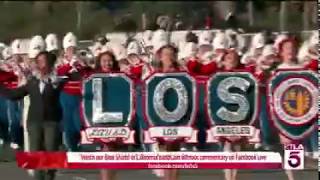 LAUSD All District Honor Marching Band on KTLA [upl. by Ranjiv]