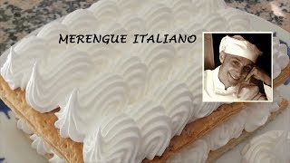 Receta Merengue Italiano  Tonino de quotDeja sitio para el Postrequot [upl. by Earahs]