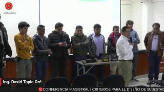 🔴CONFERENCIA  CRITERIOS PARA EL DISEÑO DE SUBESTACIONES ELÉCTRICAS DE POTENCIA DE MEDIA TENSIÓN [upl. by Ahsimik463]