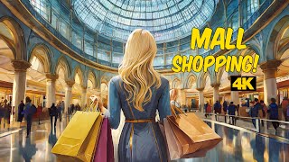 Shopping mall Bucharest Romania AFI Cotroceni 4K tour  captions amp narration [upl. by Adekram]