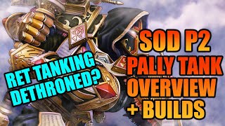 Paladin Tank Builds and Overview SOD Phase 2 [upl. by Arayt]