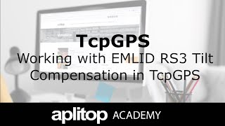 TcpGPS  Working with EMLID Reach RS3 Tilt Compensation [upl. by Ailla]