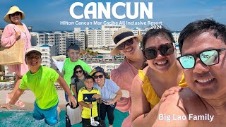 Cancún Getaway  Hilton Cancun Mar Caribe All Inclusive Resort  Enclave Experience [upl. by Aroved]