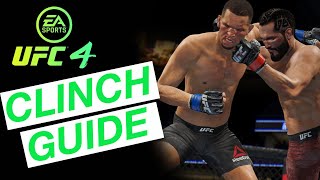 EA SPORTS UFC 4 CLINCH TIPS AND TRICKS EASY [upl. by Southard]