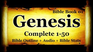 Holy Bible Book 01 The Book of Genesis  KJV Read Along HD 4K Audio Text Narration 1 [upl. by Laehcor]