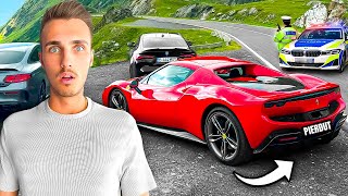 Am Ramas FARA Numere La Ferrari Spre Transfagarasan [upl. by Nauh]