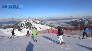 Skigebiet Zauchensee  Altenmarkt Flachauwinkel Skifahren bei Traumbedingungen im Januar 2014 [upl. by Alodie]