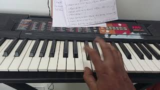 Chittu parakkuthu kuthaalathil song keyboard play [upl. by Trela]