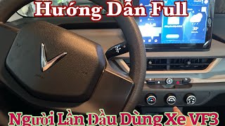 Hướng Dẫn Sử Dụng Cài Đặt Xe Vinfast VF3 Full Tất Cả Tính Năng Cho Người Lần Đầu Đi Xe Thuần Điện [upl. by Ilario]