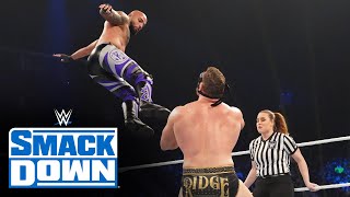 Ricochet amp Cesaro vs Sheamus amp Ridge Holland SmackDown Jan 28 2022 [upl. by Tarsus]