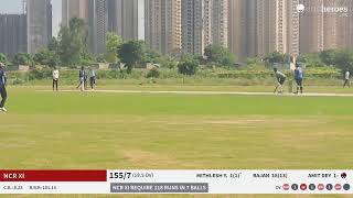 Live Cricket Match  All Jacked Up vs NCR XI  27Sep24 0657 AM 20 overs  Noida Champions League [upl. by Ateekan900]