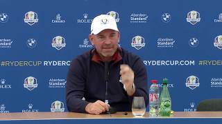 Ryder Cup Captain Thomas Bjørn – LIVE from Le Golf National [upl. by Agarhs]