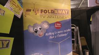 The Foldaway TV Antenna For Better Quality Picture On The Road [upl. by Dorkus]