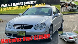 MercedesBenz CLK500  3 Mostly Unknown Features in 4K UHD [upl. by Nameloc]