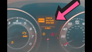 Quick Fix Acura Mdx quotCHECK SHAWD SYSTEMquot Warning [upl. by Pyotr]