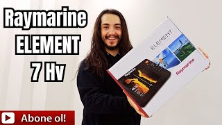 Raymarine ELEMENT 7 Hv BALIK BULUCU KUTU AÇILIŞI [upl. by Pollyanna]