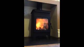 Burley hollywell wood bring stove [upl. by Vance]