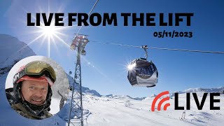 Live from the lift with Andy Rose and Snow Camps Europe in Kaprun Austria [upl. by Roque]