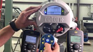 Rotork IQTM500  Setup and Remote Pairing [upl. by Hnid354]