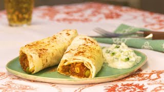 Überbackene Enchiladas mit Tzatziki  Chefkochde [upl. by Alaet]