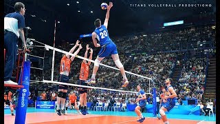 TOP 40 The Most Powerful Volleyball Spikes  Mens World Championship 2018 [upl. by Lytle407]