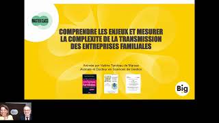 MASTERCLASS La transmission levier de pérennité et de performance des entreprises familiales [upl. by Lentha]