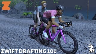 Swift Zwift Tip Drafting Other Riders in Zwift [upl. by Nivej]