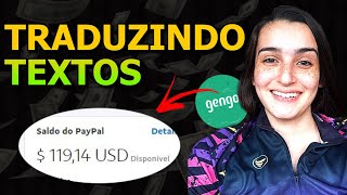 💰 Como Ganhar Dinheiro Traduzindo Textos  GENGO [upl. by Hanako723]